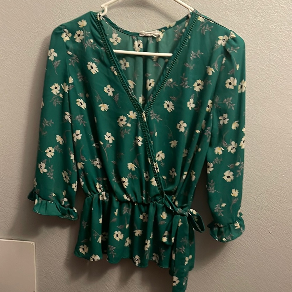 Green Floral
